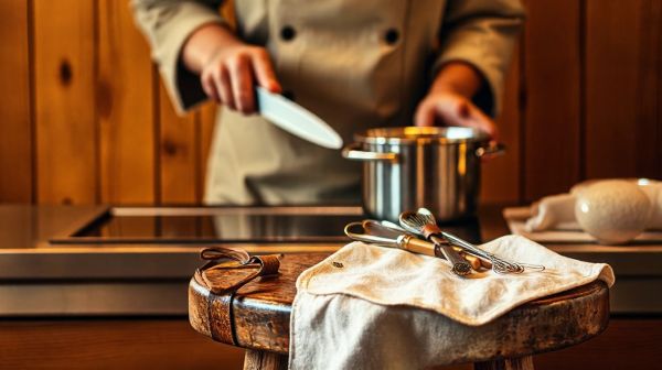 Top outils indispensables pour les professionnels de la cuisine